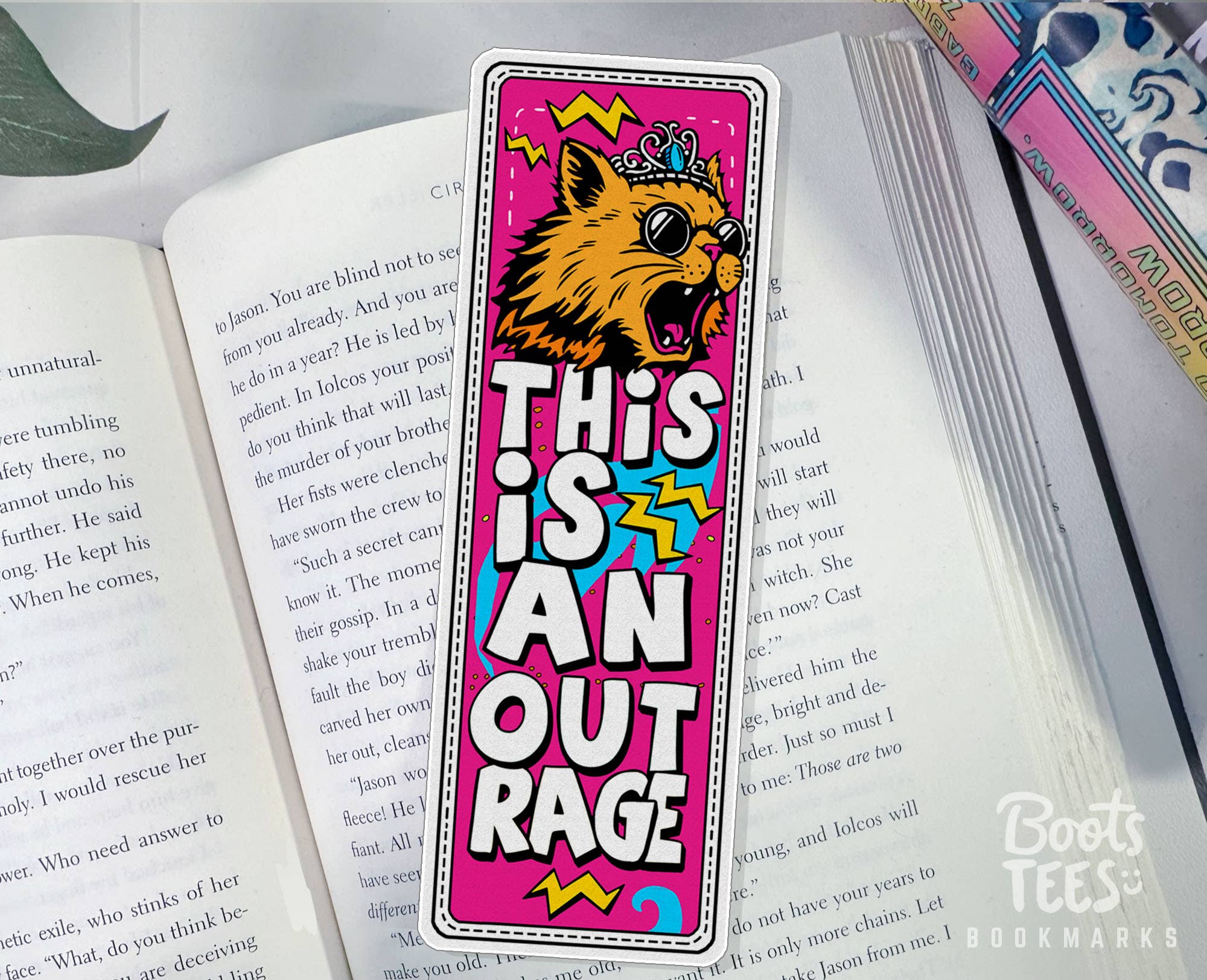 Dungeon Crawler Carl Bookmarks, 6" Princess Donut, Reading : The Royal Court Bookmark