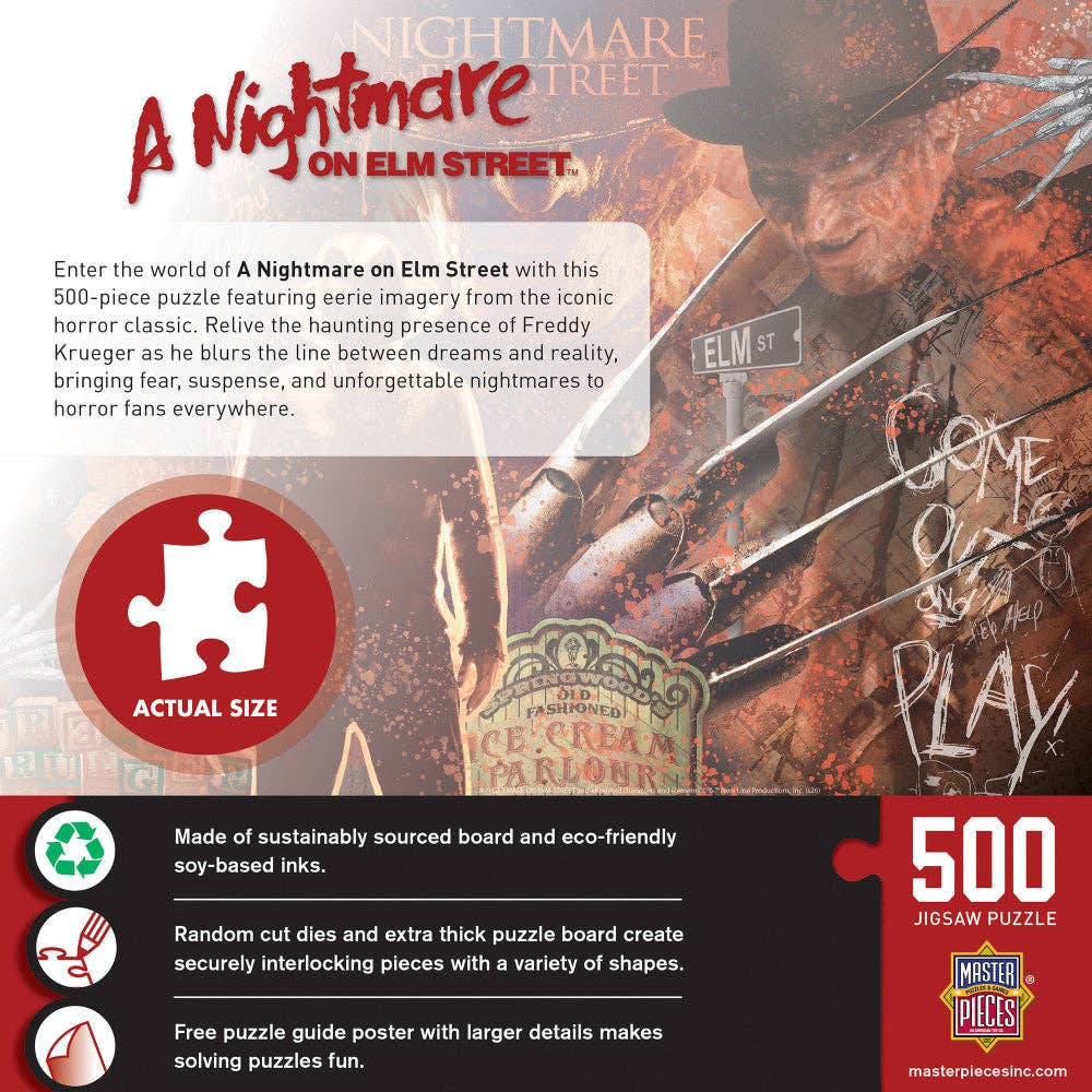 Nightmare on Elm Street 500 Piece Puzzle