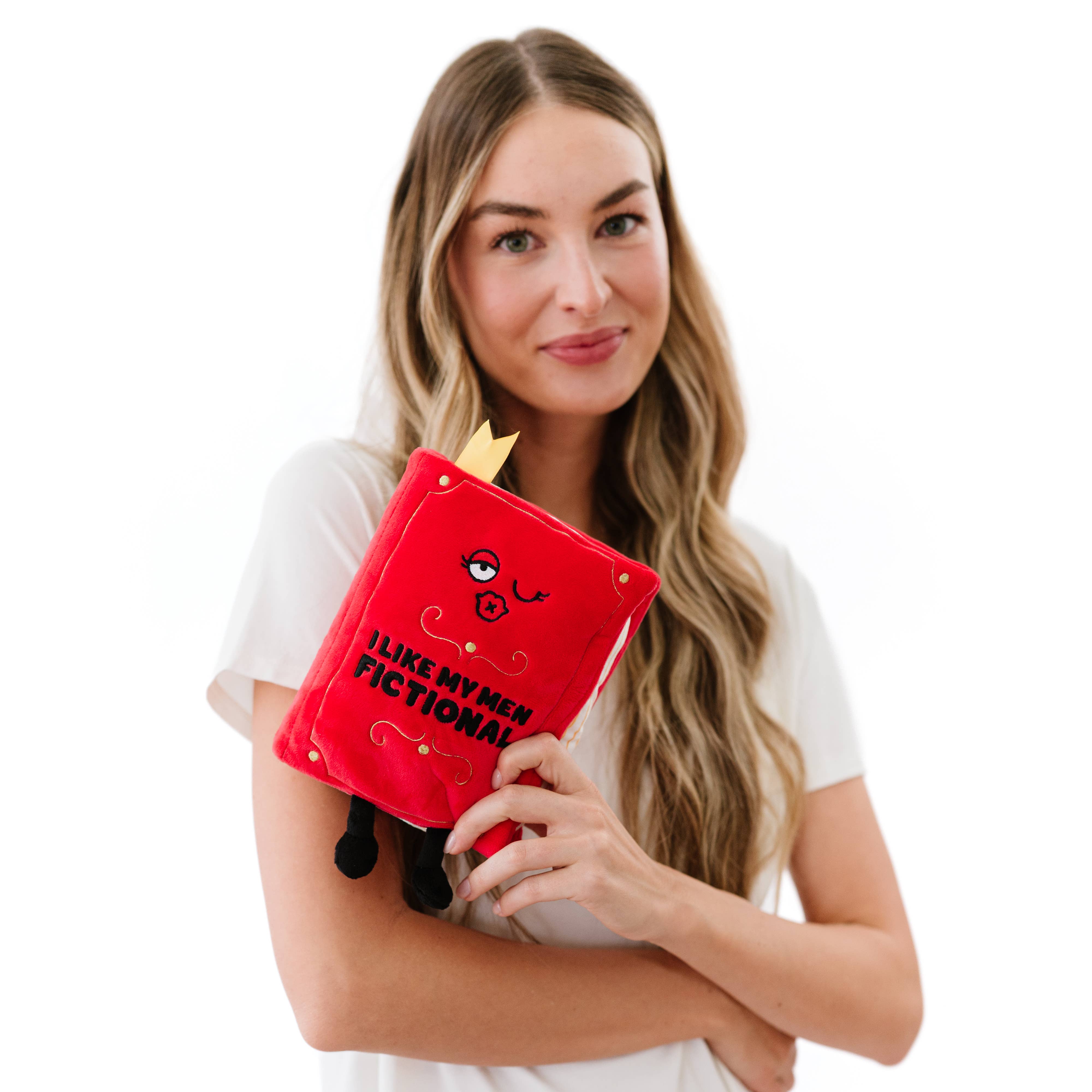 Book Boyfriend Plush for Book Lovers Gifts - Bookish Merch