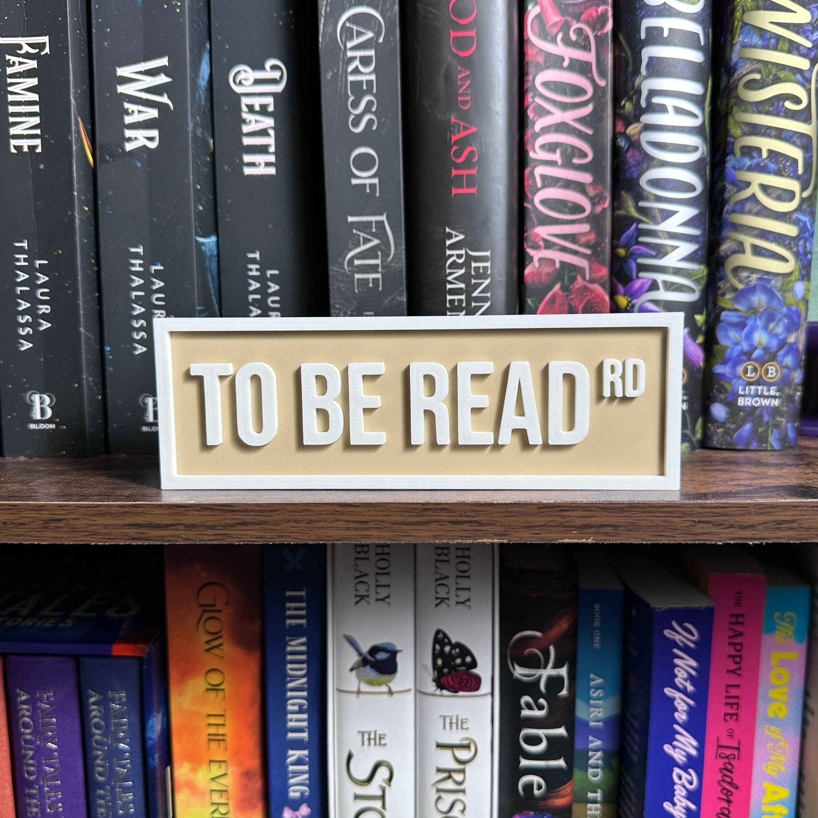 To Be Read Street Sign | Bookshelf Decor: Green
