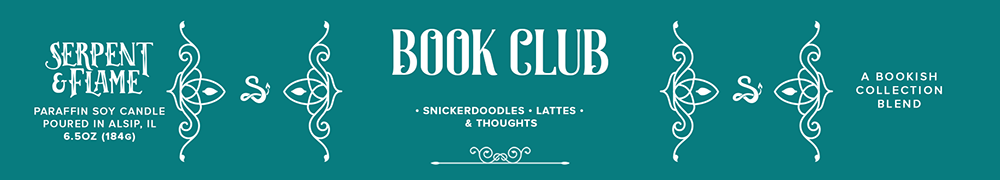 Book Club Candle, Snickerdoodle Latte: 4oz Candle Tin