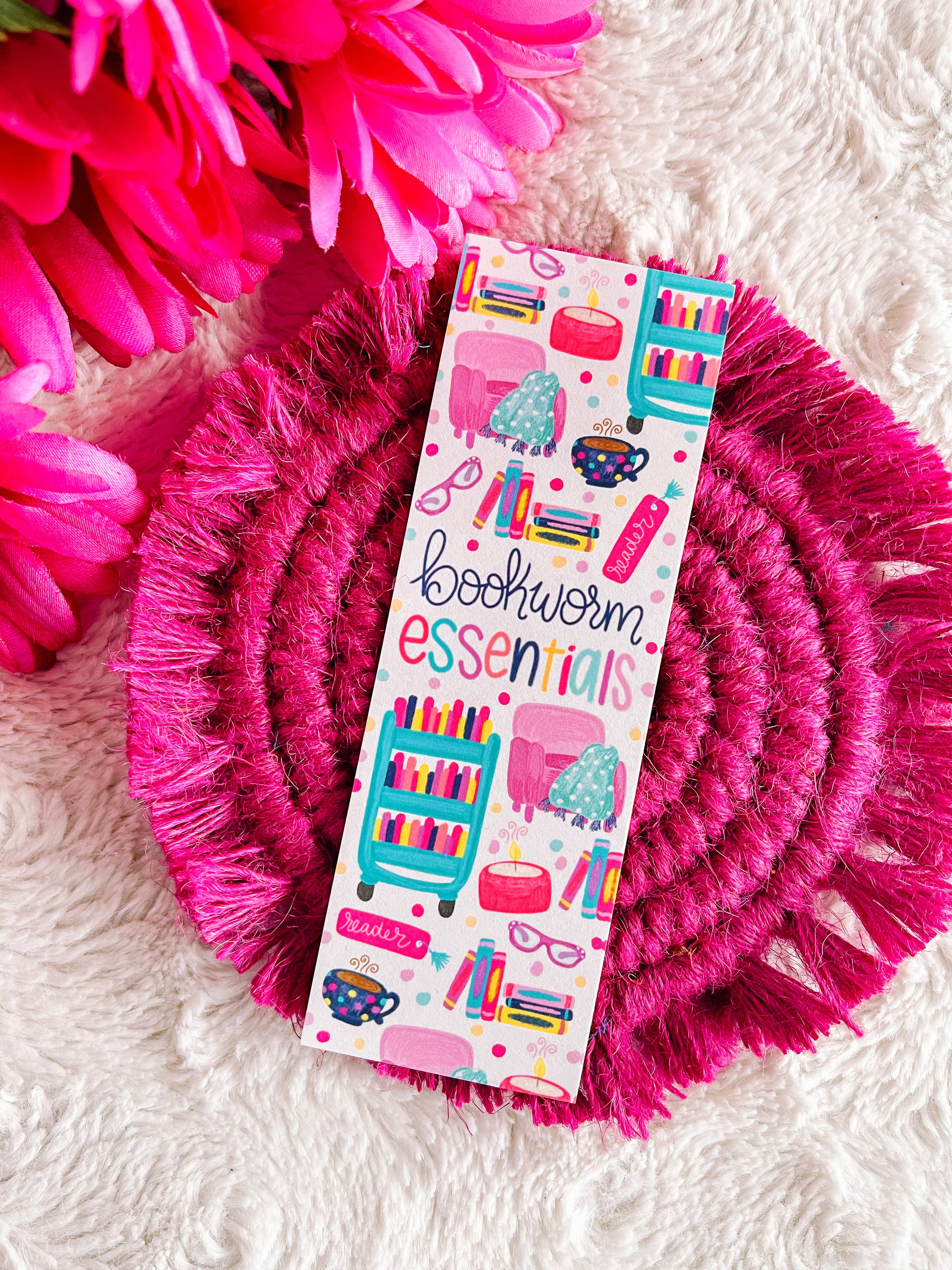 Bookworm Essentials Bookmark: Matte
