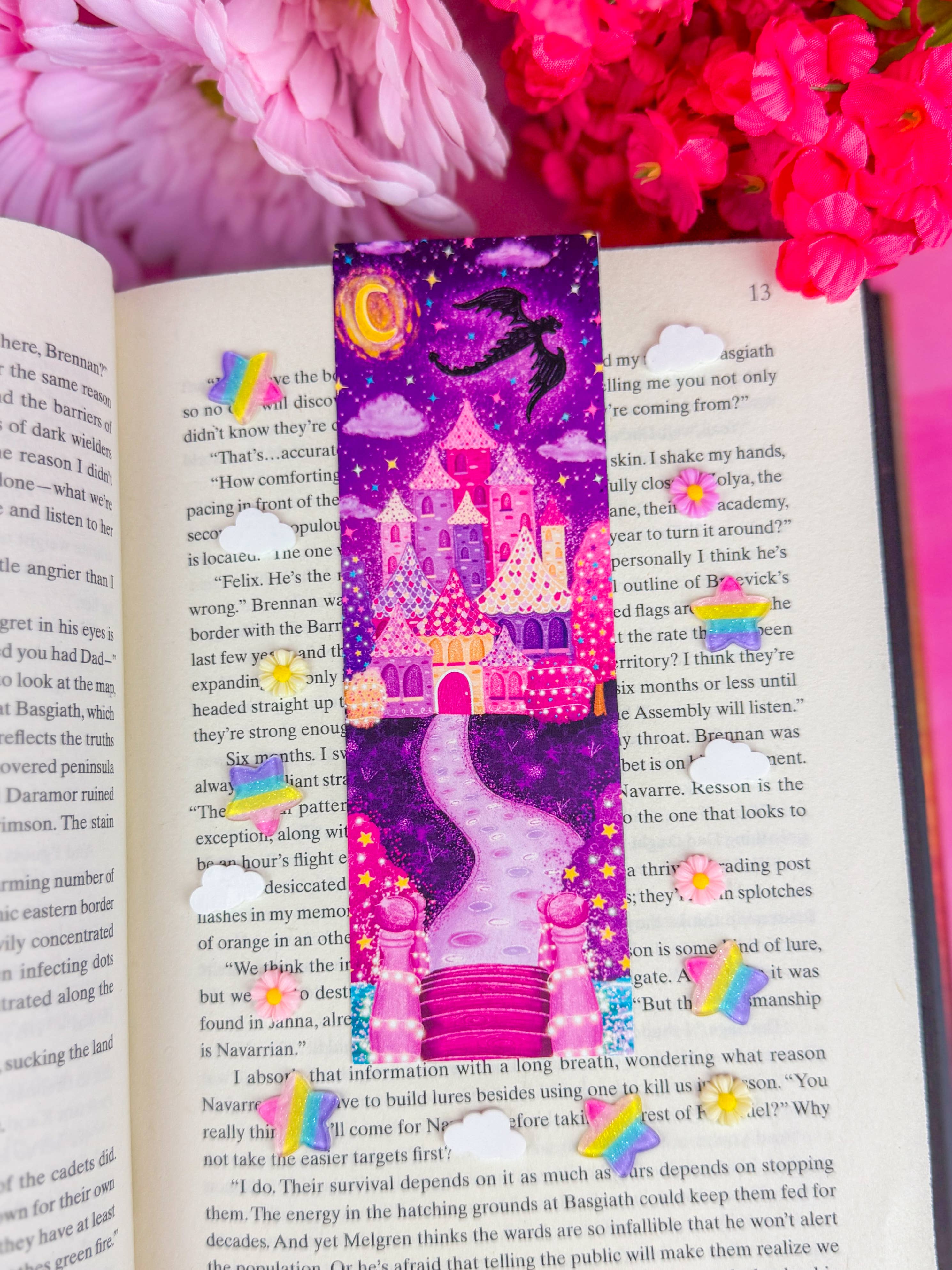 Romantasy Castle Bookmark: Matte
