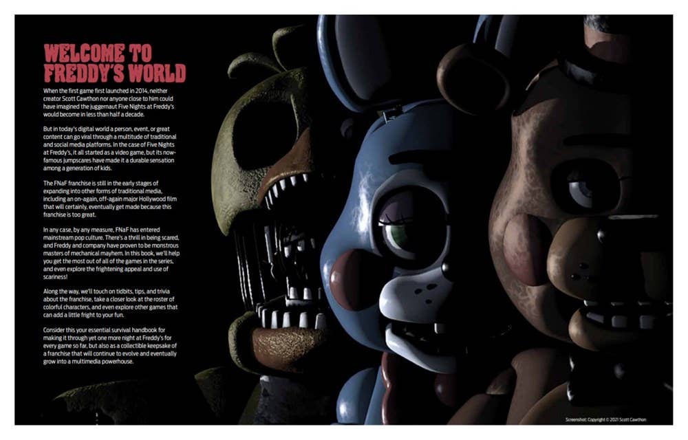 Big Book of Five Nights at Freddy's: 8.5 x 11 x 0.8 / Hardcover / 192