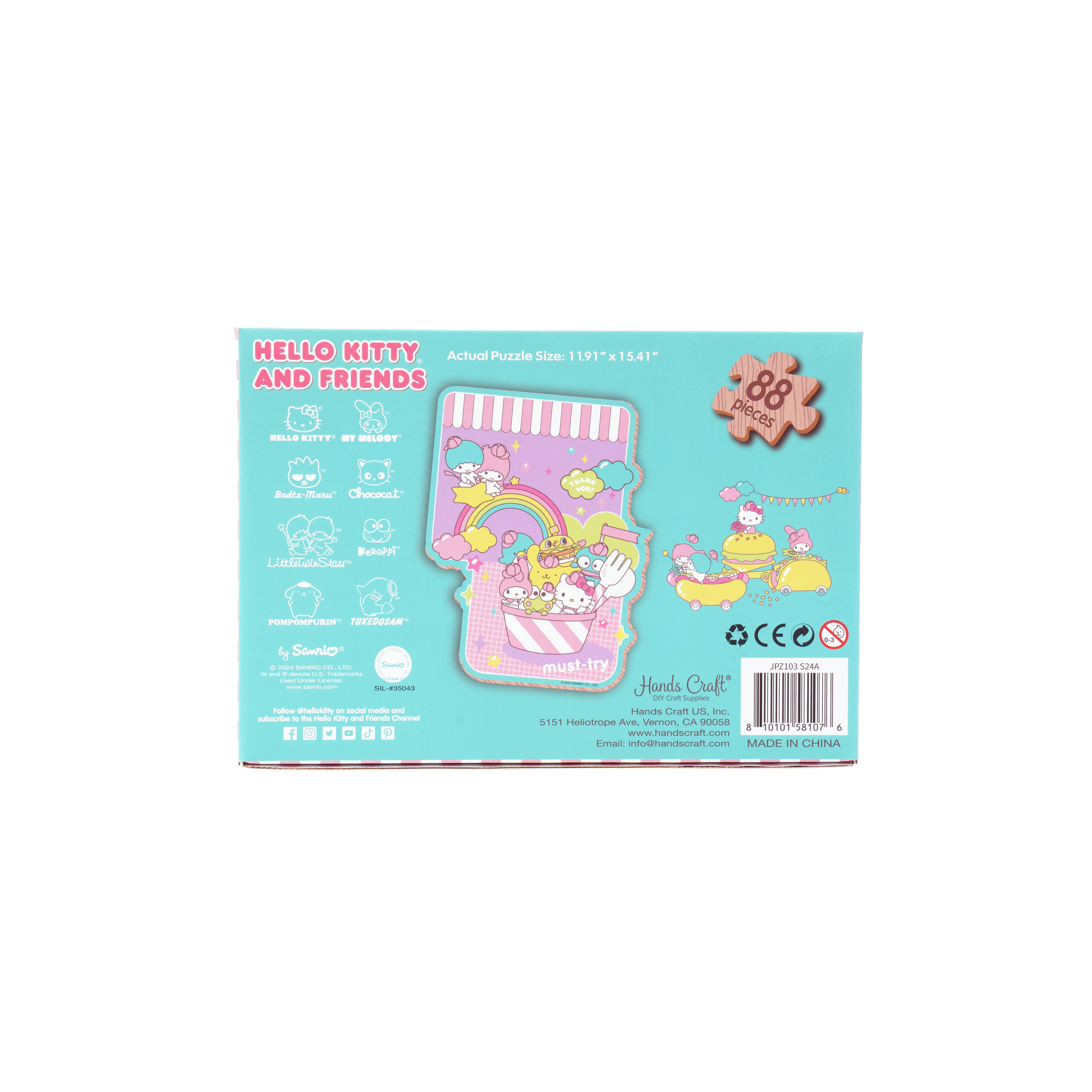 Hello Kitty and Friends Shaped Puzzle – 88 Pieces