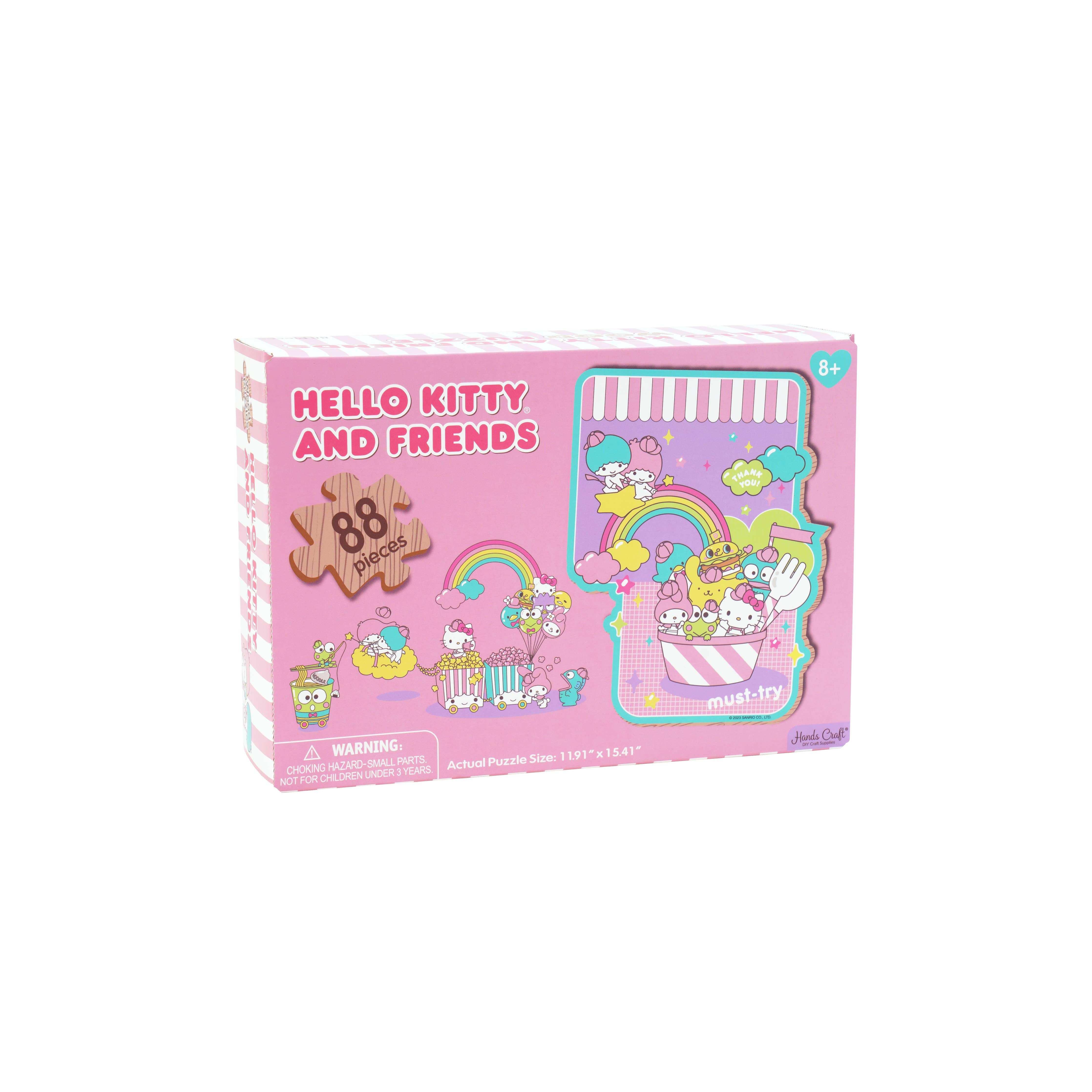Hello Kitty and Friends Shaped Puzzle – 88 Pieces