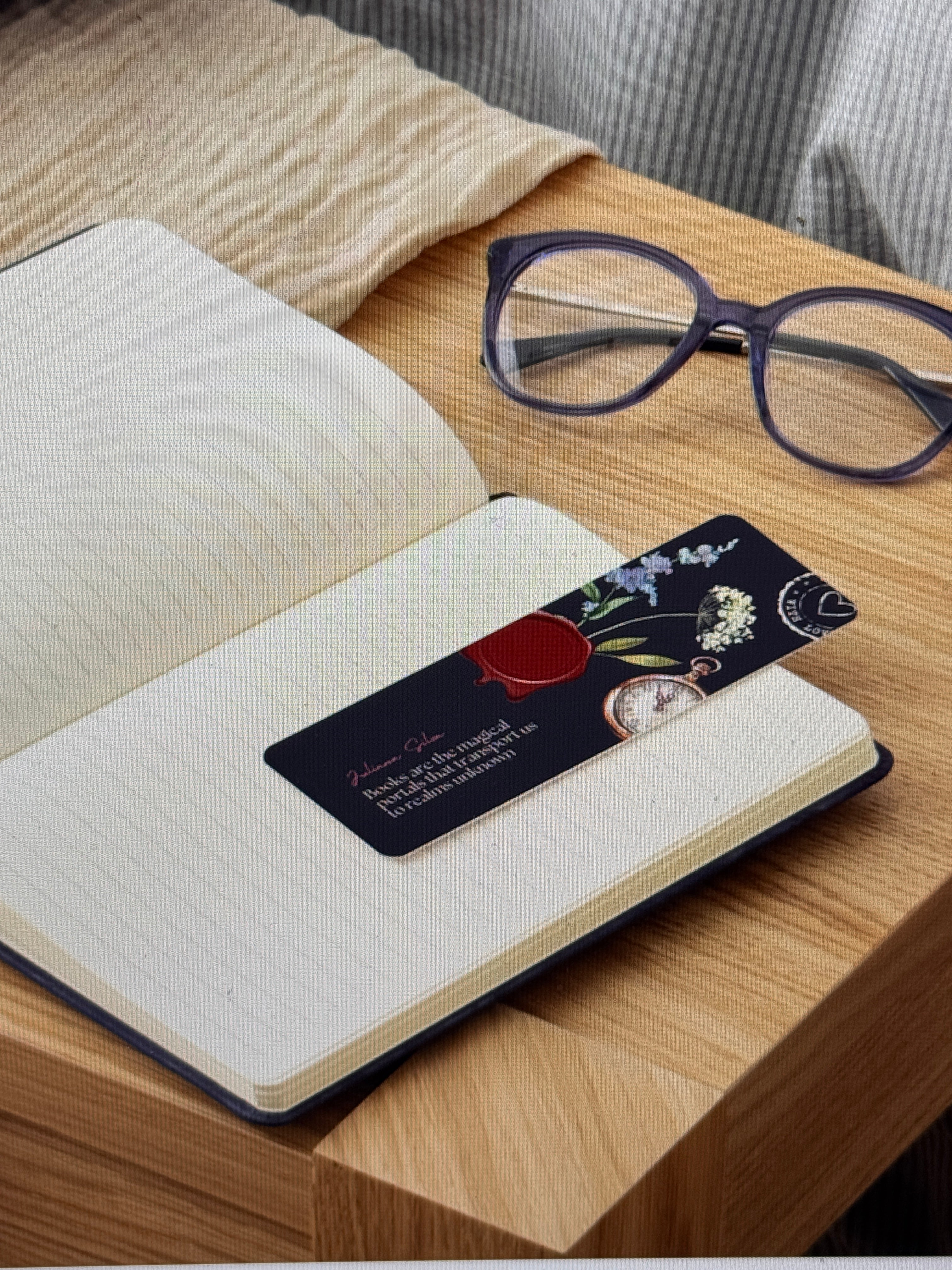 Books Are the Magical Portal” Bookmark