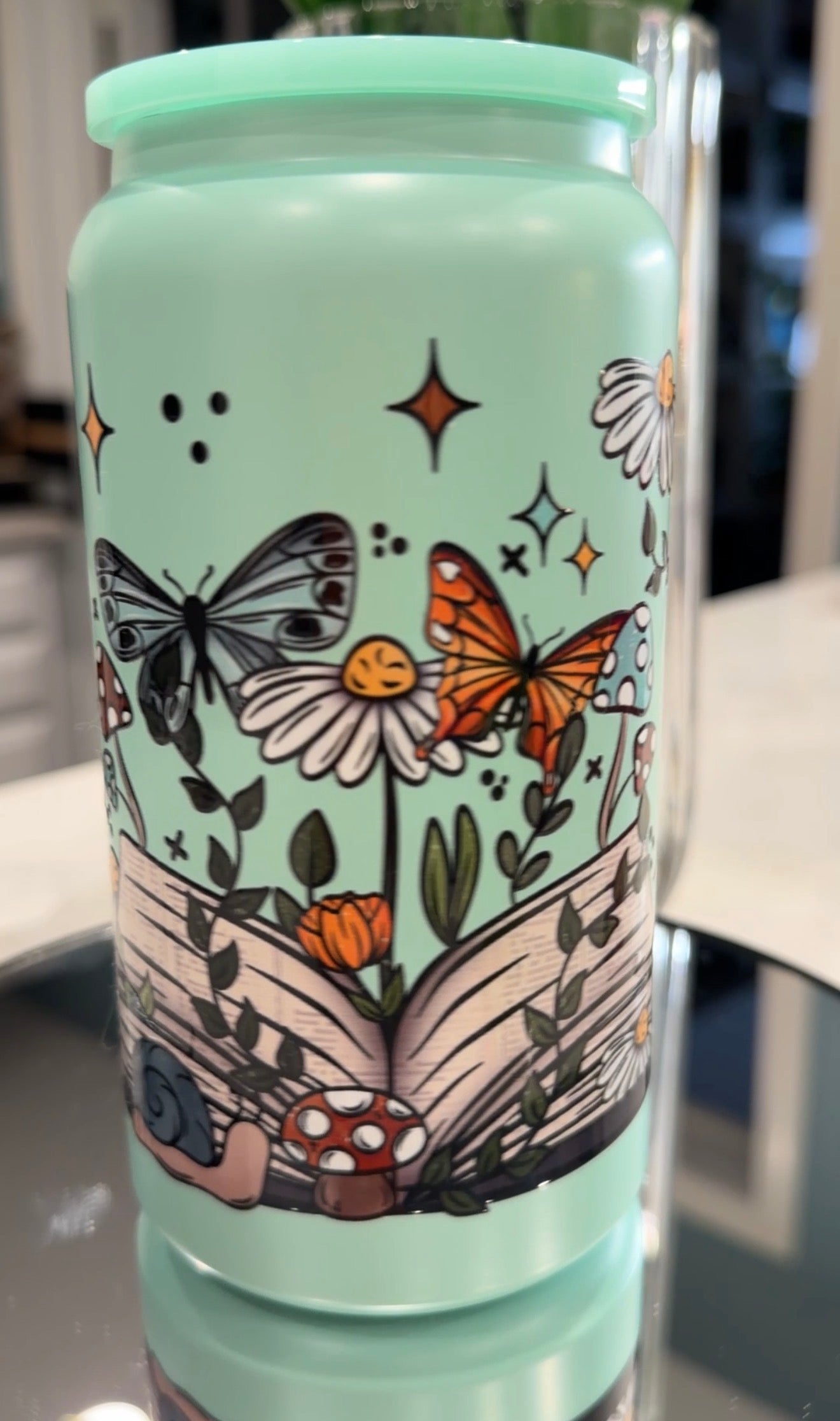 🧊📚 16oz Stainless Aluminum Tumbler