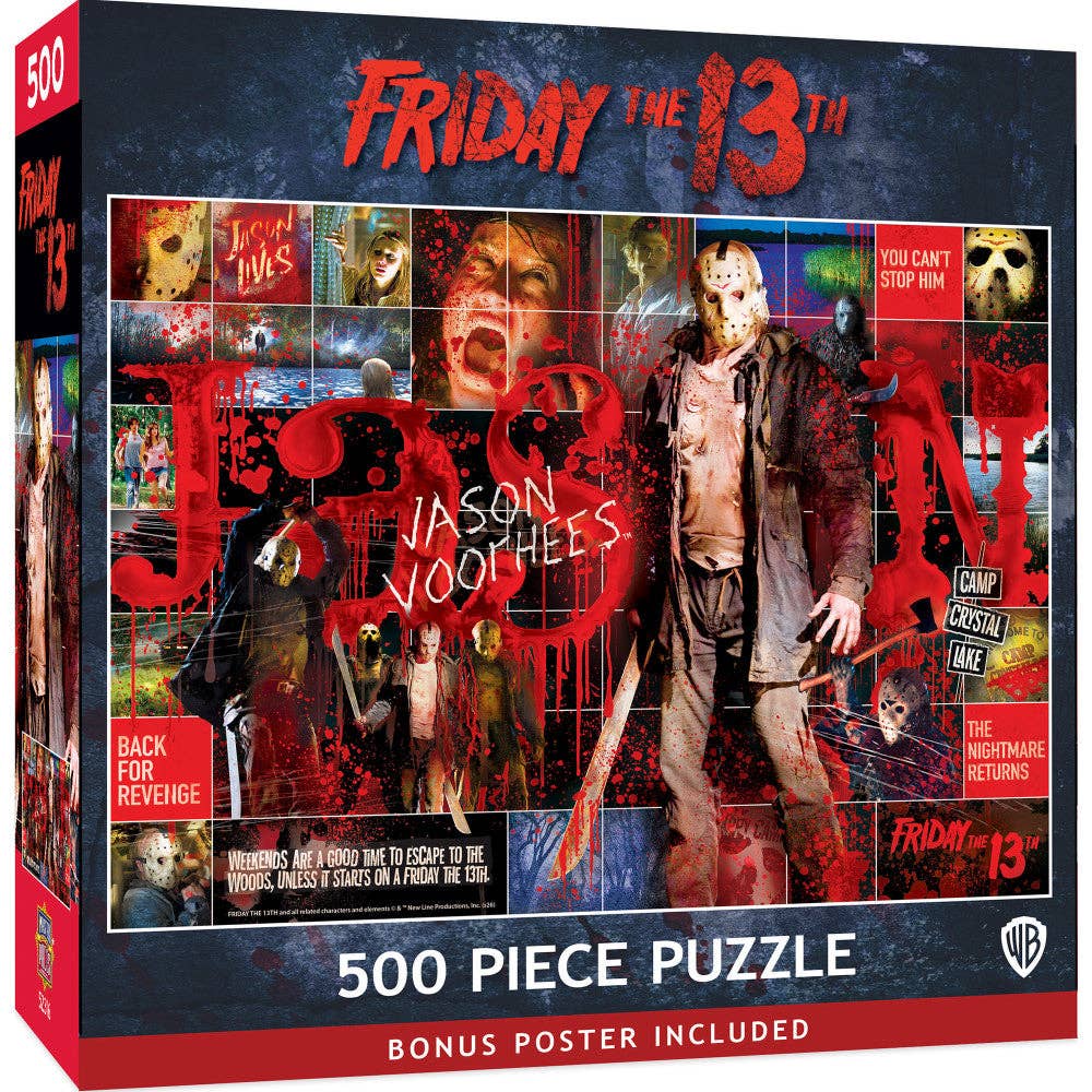 Friday the 13th 500 Piece Puzzle