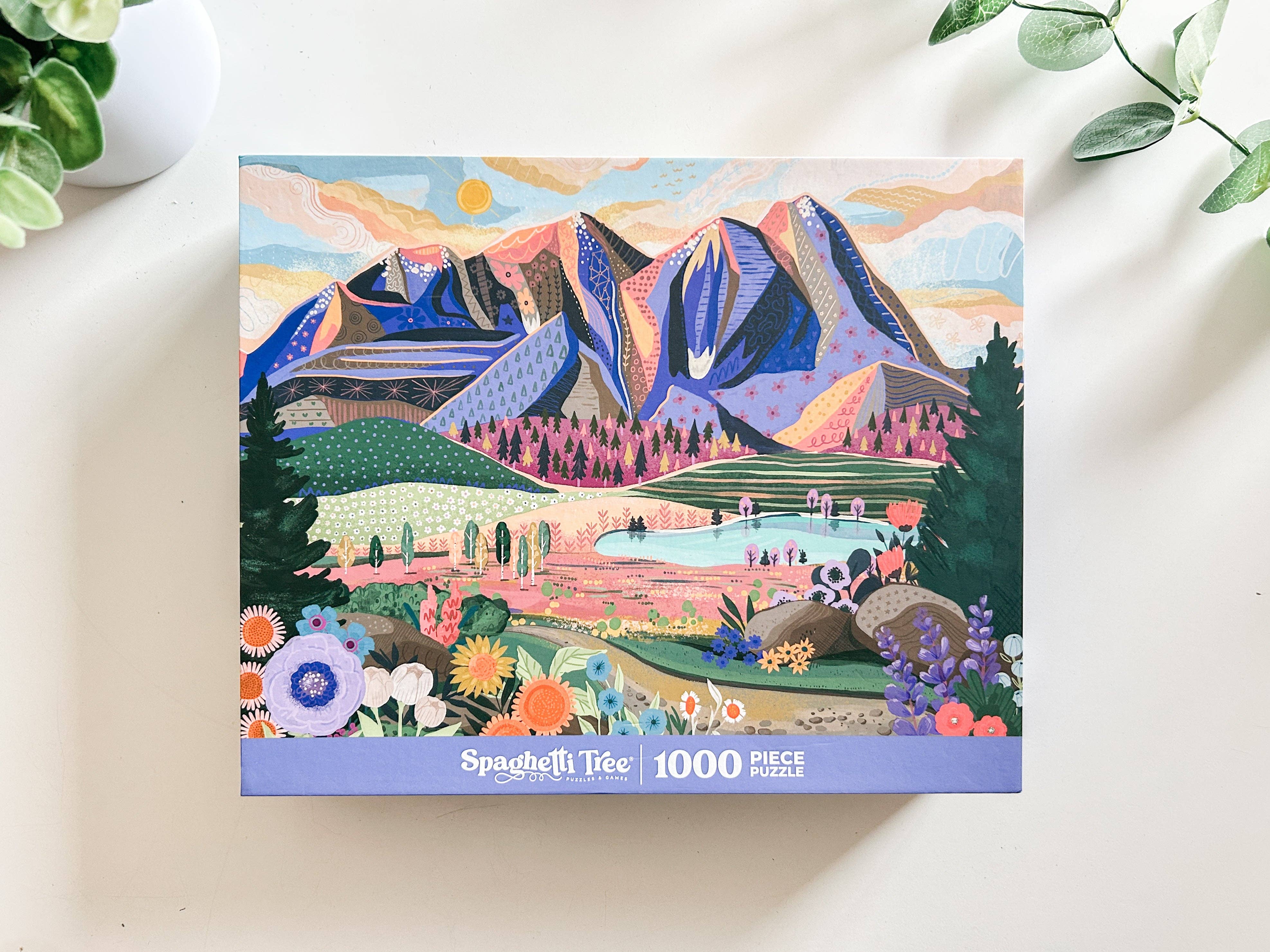 Mountains & Valleys 1000 Pc Puzzle