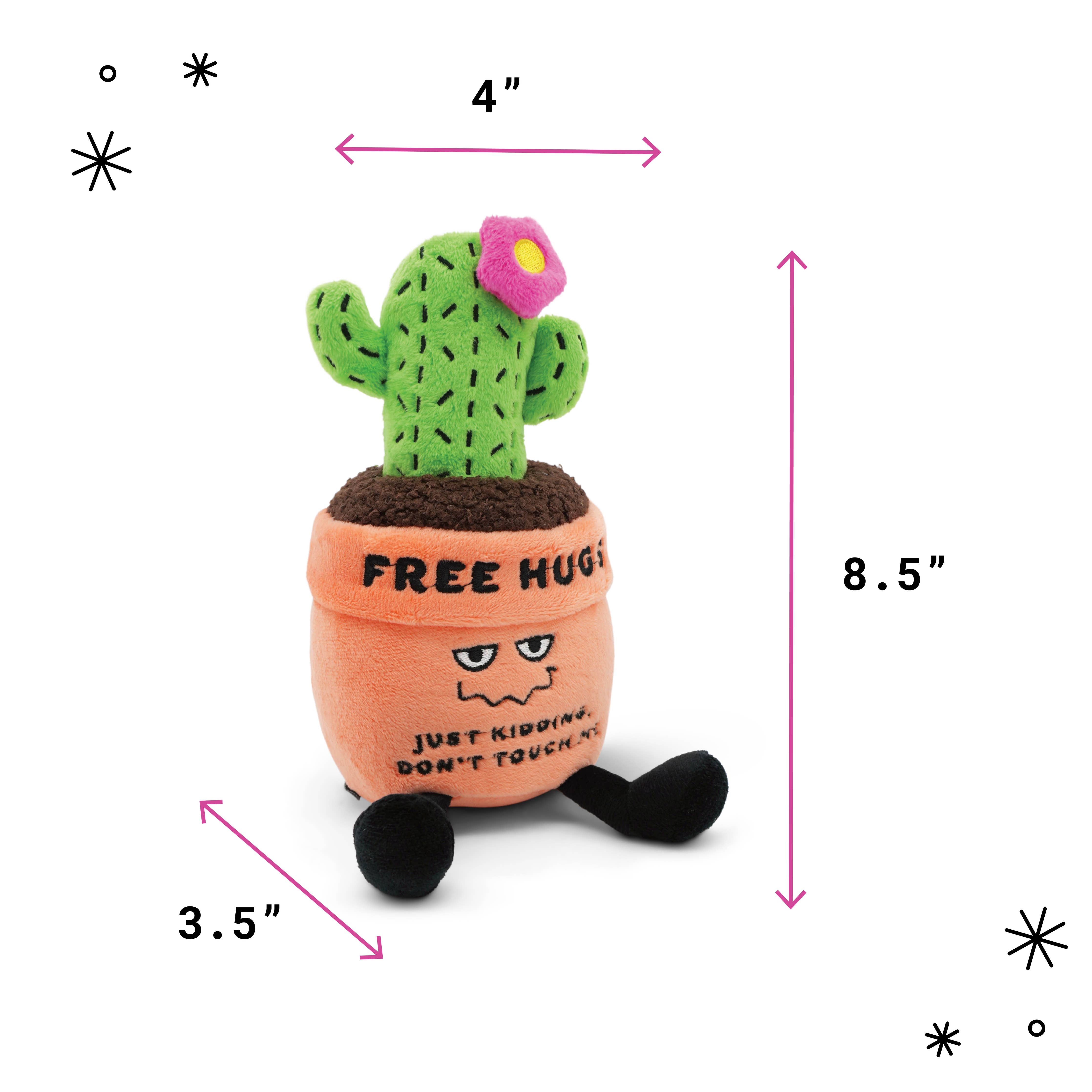"Free Hugs"- Plush Cactus
