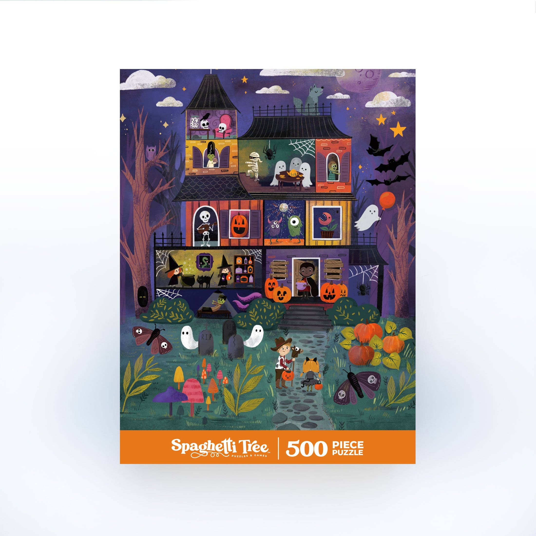 Spooky Manor 500 Piece Halloween Puzzle