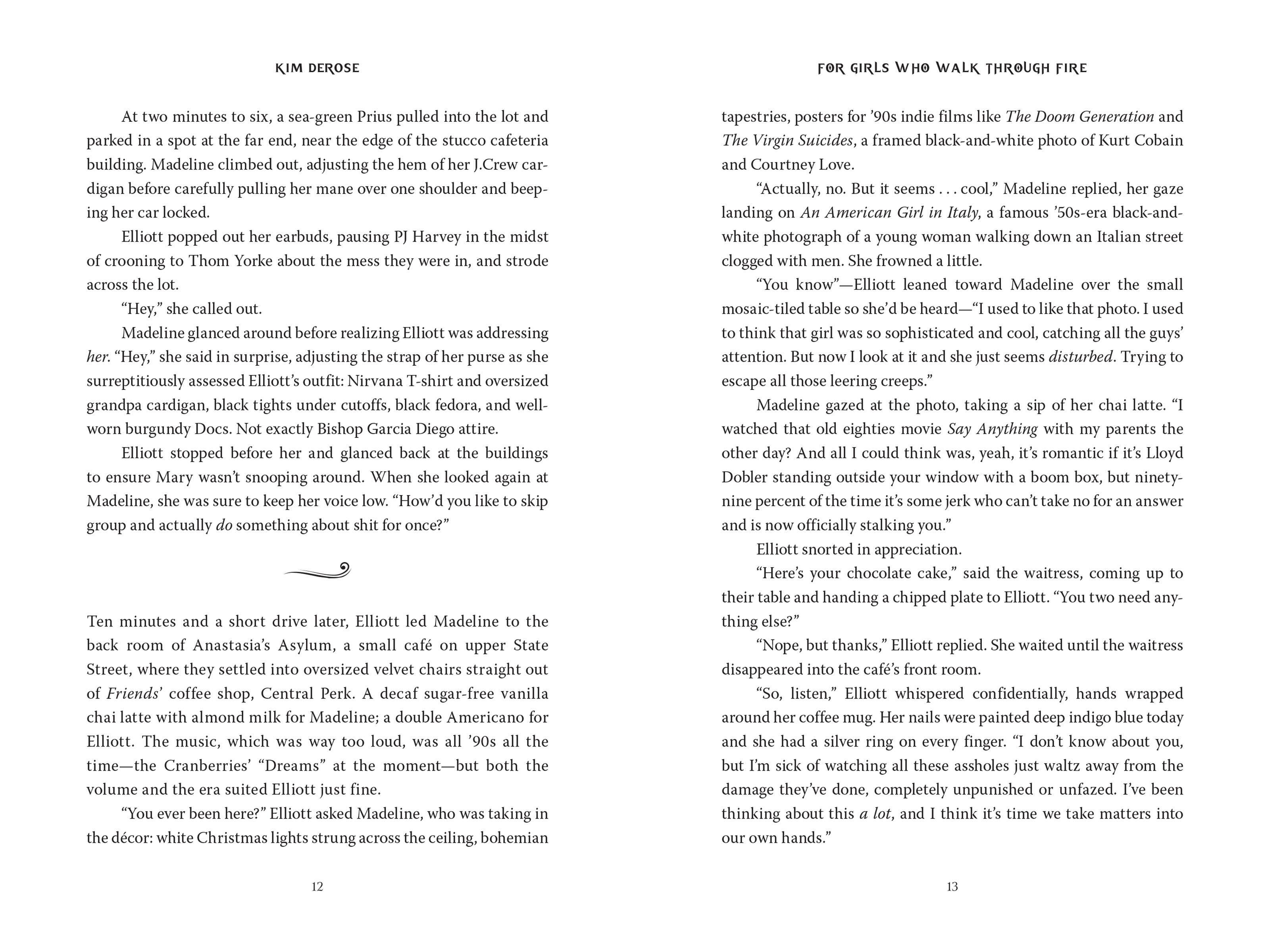 For Girls Who Walk through Fire by Kim DeRose