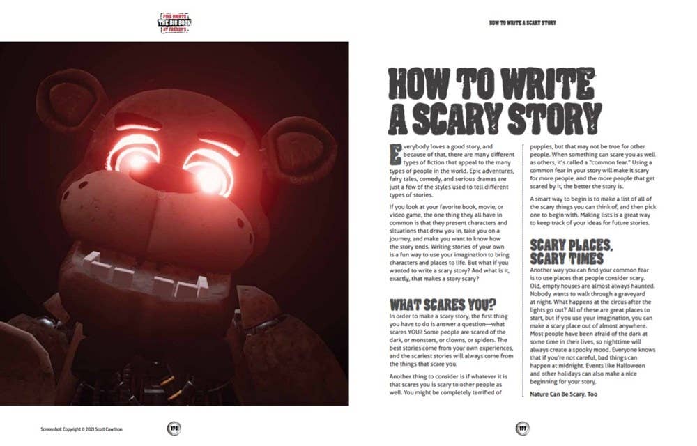Big Book of Five Nights at Freddy's: 8.5 x 11 x 0.8 / Hardcover / 192