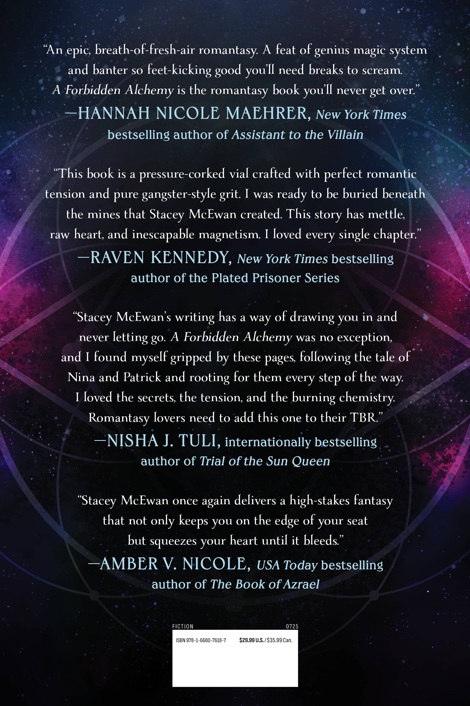 Forbidden Alchemy by Stacey McEwan: Hardcover