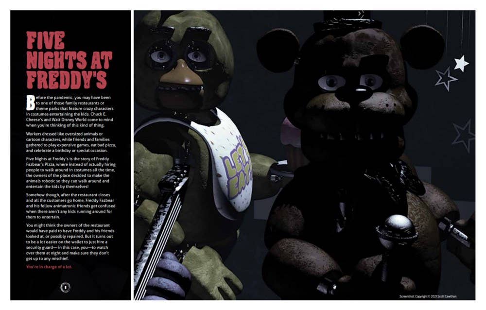 Big Book of Five Nights at Freddy's: 8.5 x 11 x 0.8 / Hardcover / 192