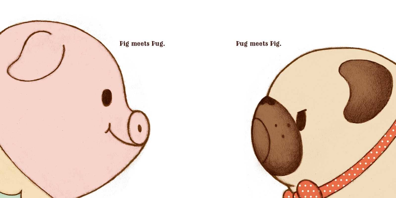 Pug Meets Pig by Sue Lowell Gallion: Hardcover; 40 pages / English