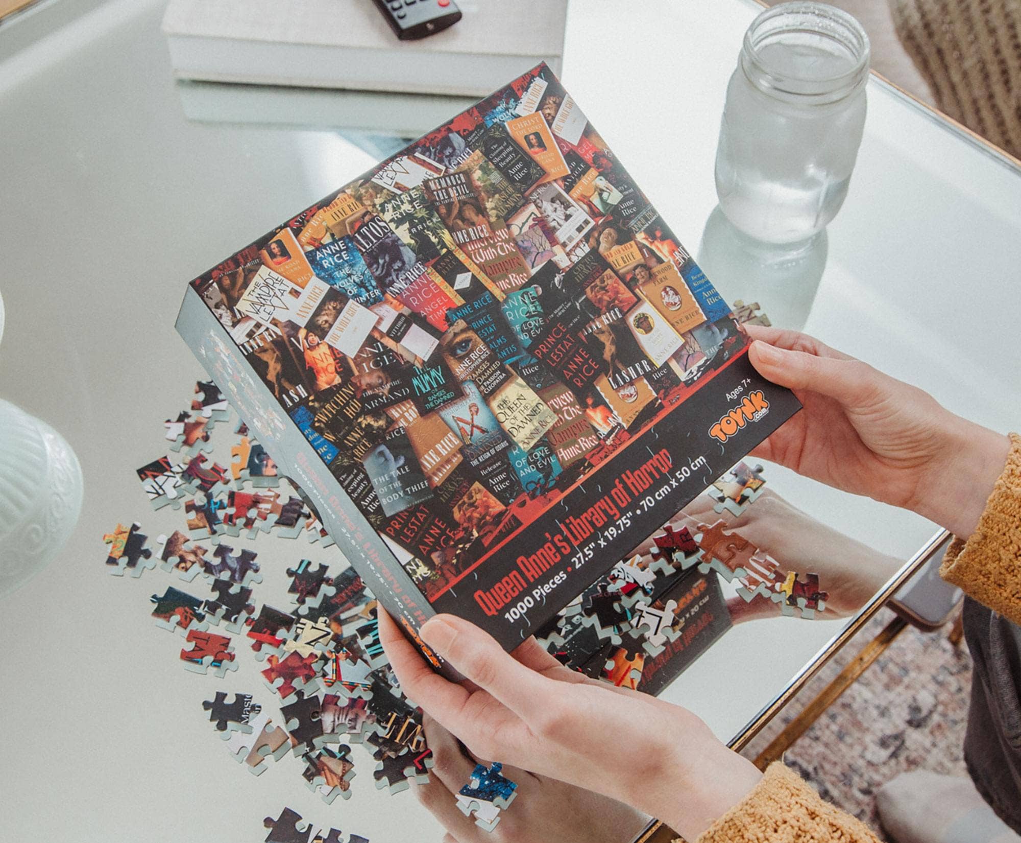 Library of Horror 1000 Piece Jigsaw Puzzle