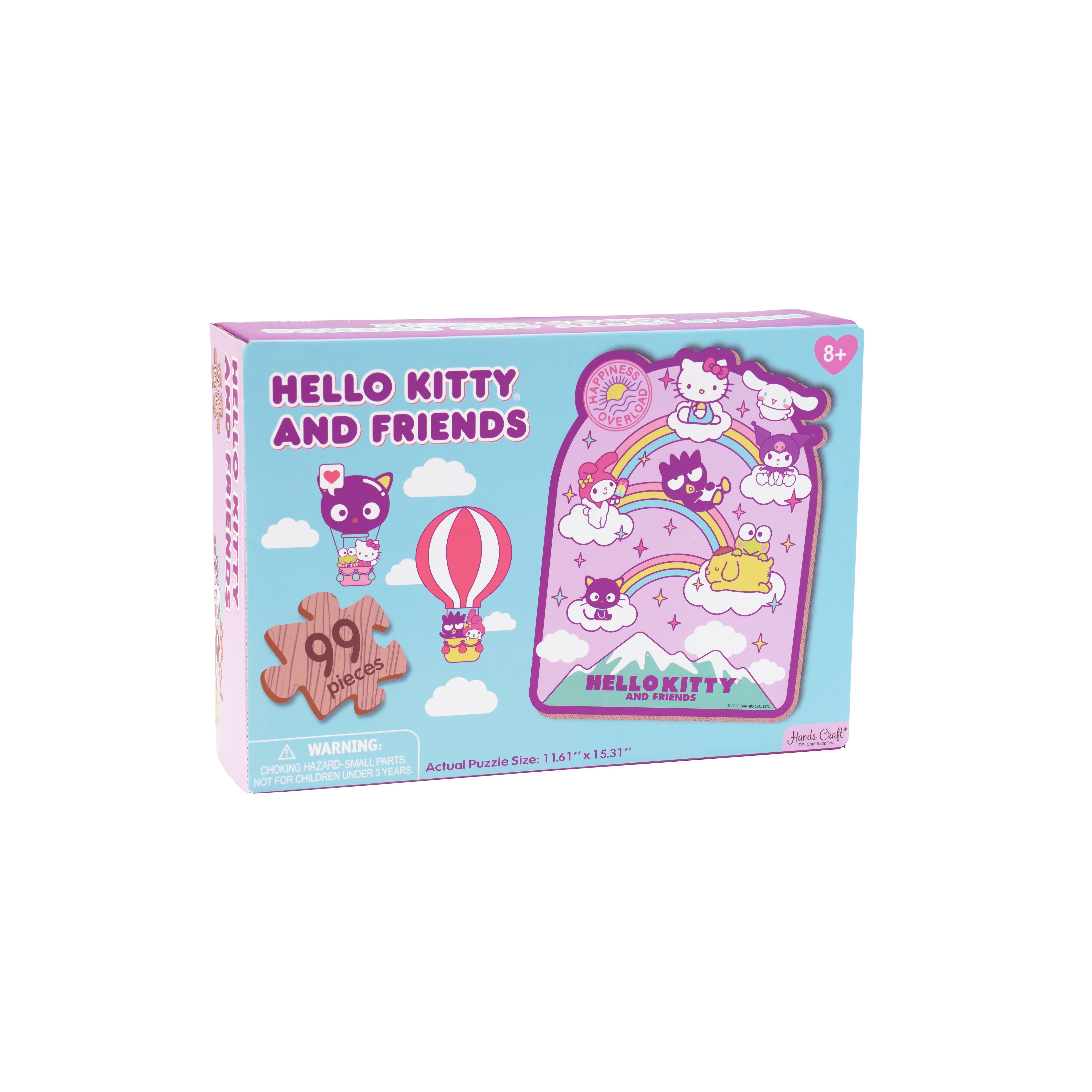 Hello Kitty and Friends Shaped Puzzle – 99 Pieces