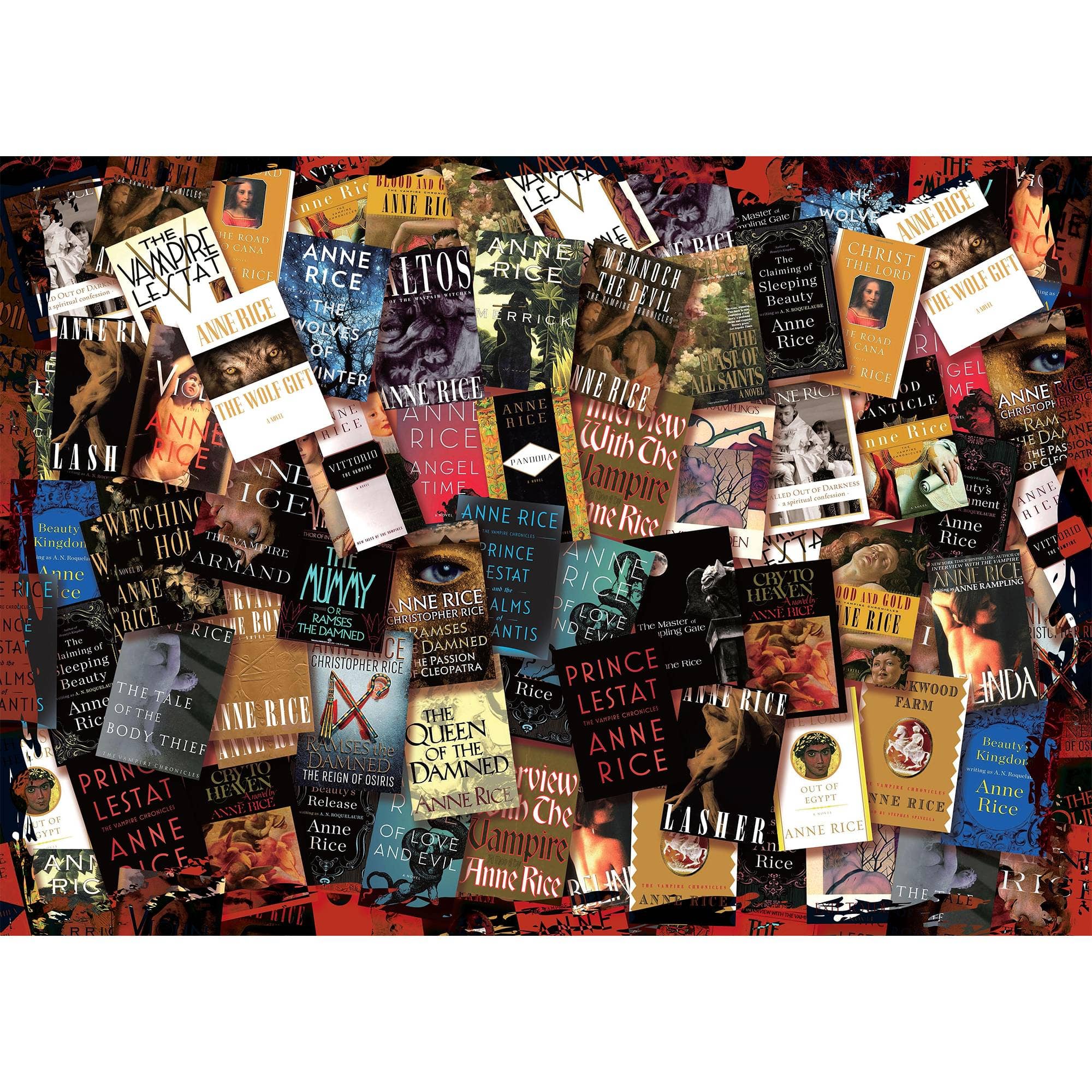 Library of Horror 1000 Piece Jigsaw Puzzle